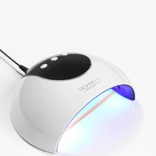 24 Вт Светодиодный УФ-лампа Сушилка для ногтей лампа для ногтей 60 s/90 s/120 s для всех ногтей Гель-лак для маникюра с таймером кнопки датчика инструменты для дизайна ногтей