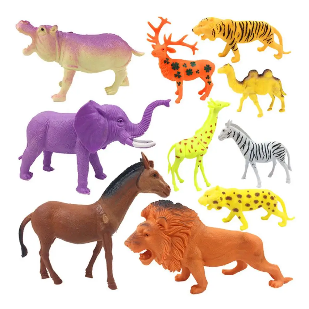 

10PCS/Set Children Cute Simulation Forest Doll Set for Kids