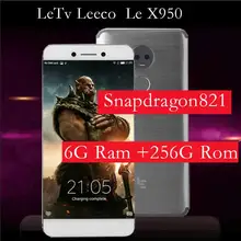 Original Letv LeEco RAM 6GB ROM 256GB X950 Dolby Atmos with samsung screen FDD 4G Cell Phone 5.5″Inch Snapdragon 821dual camera