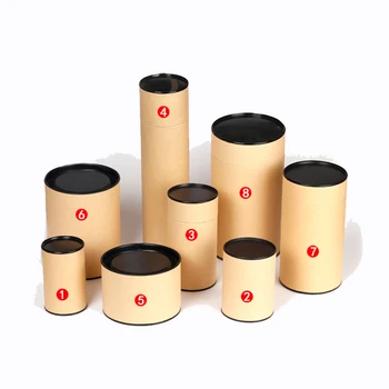 

Xin Jia Yi Packaging Brown Box 2018 New Fashion Kraft Paper Gift Tube Birthday Party Tea Cookies Suitcase Paper Can Eco 5 Sizes