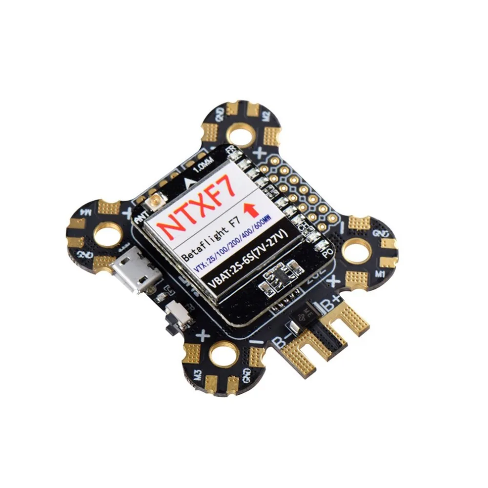 

2018 NTXF7 F7 Flight Controller Integrated 600mW VTX PDB OSD Barometer for RC Drone FPV Racing Multicopter DIY RC Models