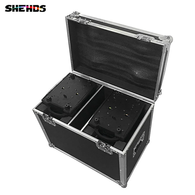 

Flight Case With 2 Pieces LED Zoom Wash 36x12W RGBW Color DMX Stage Touch Screen With 13/19 DMX Channels SHEHDS Stage Lighting