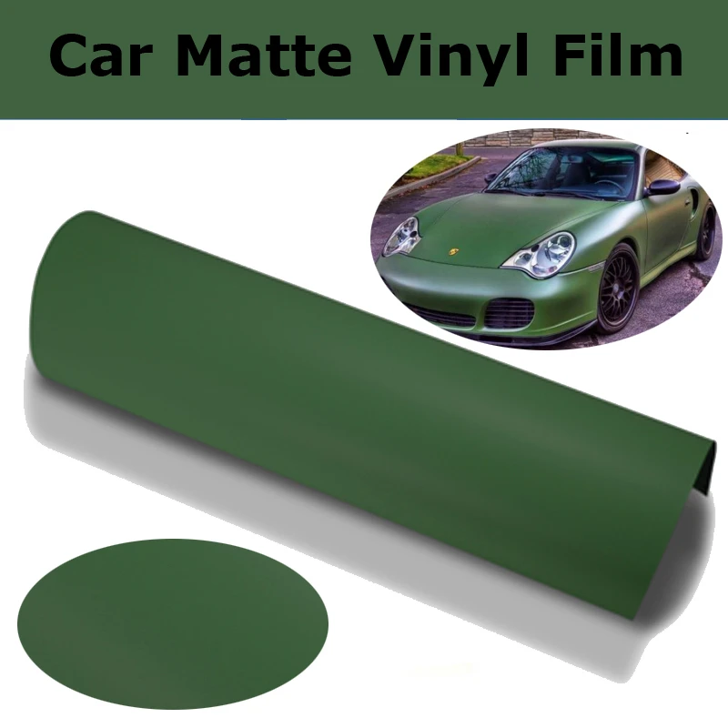 Storen Afrikaanse slagader Legergroen Matte Vinyl Wrap Film MAT Auto Wrap Met Air Bubble Gratis Matt  militaire Foile Voor Voertuig Grafische grootte 1.52x30 m/Roll|film  resistor|film batteryfoil sticker - AliExpress