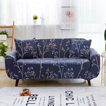 

Modern stretch sofas cover for living room 2 and 3 seats armchairs protector floral printed couch cover sectional slipcovers