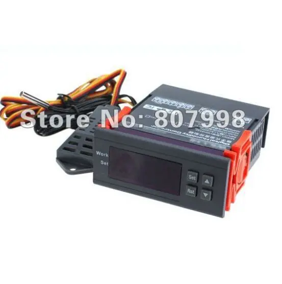 

NEW Willhi WH8040 DC 24V Digital Air Wide Temperature Humidity Control Controller Humidity controlling range: 1% ~ 99%
