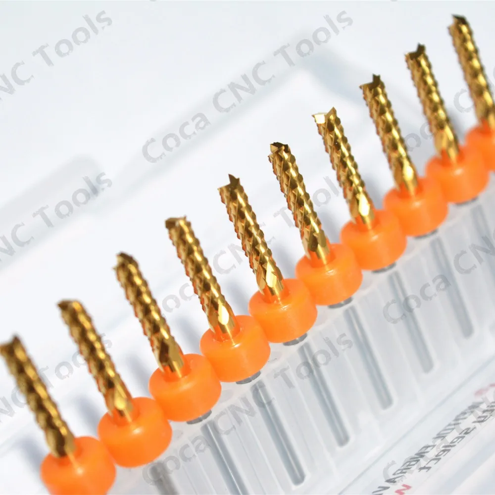 10 шт. 3 0 мм бесплатная доставка хвостовик 175 PCB TiALN Nanocoating Corn Bit стандартное