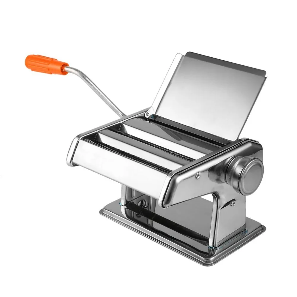

Stainless Steel Manual Noodle Press Machine Household Multifunctional Dumplings Wonton Skin Rolling Machine with Hand Crank