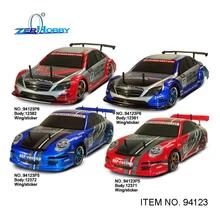 hsp rc car toys drift car 1/10 scale flying fish 4×4 on road electric powered brushed motor battery included (item no. 94123)