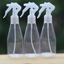 Plastic Cleaning Hand Trigger Spray Bottle Empty Garden Water Clear Gardening Tool Watering Pot Plant Grass Mist Tools 200 ML