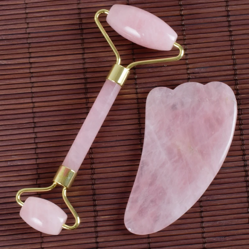 Ролик для лица Gua Sha набор инструментов массажа Китайская традиционная