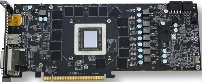 Видеокарта BYKSKI с полным покрытием для блока питания PowerColor Radeon R9 390 шт. + 8 ГБ GDDR5 (AXR9