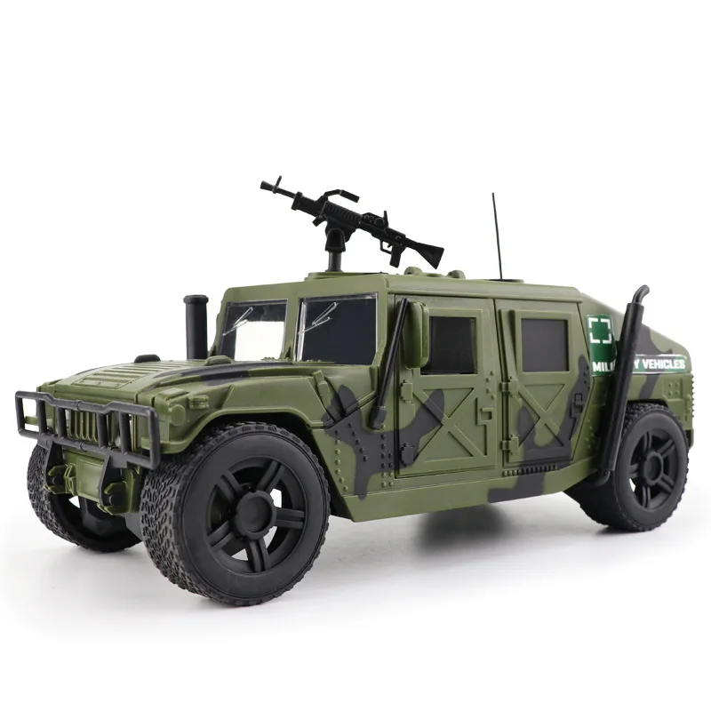 Модель военного бронированного автомобиля в масштабе 1:16 модель пластикового