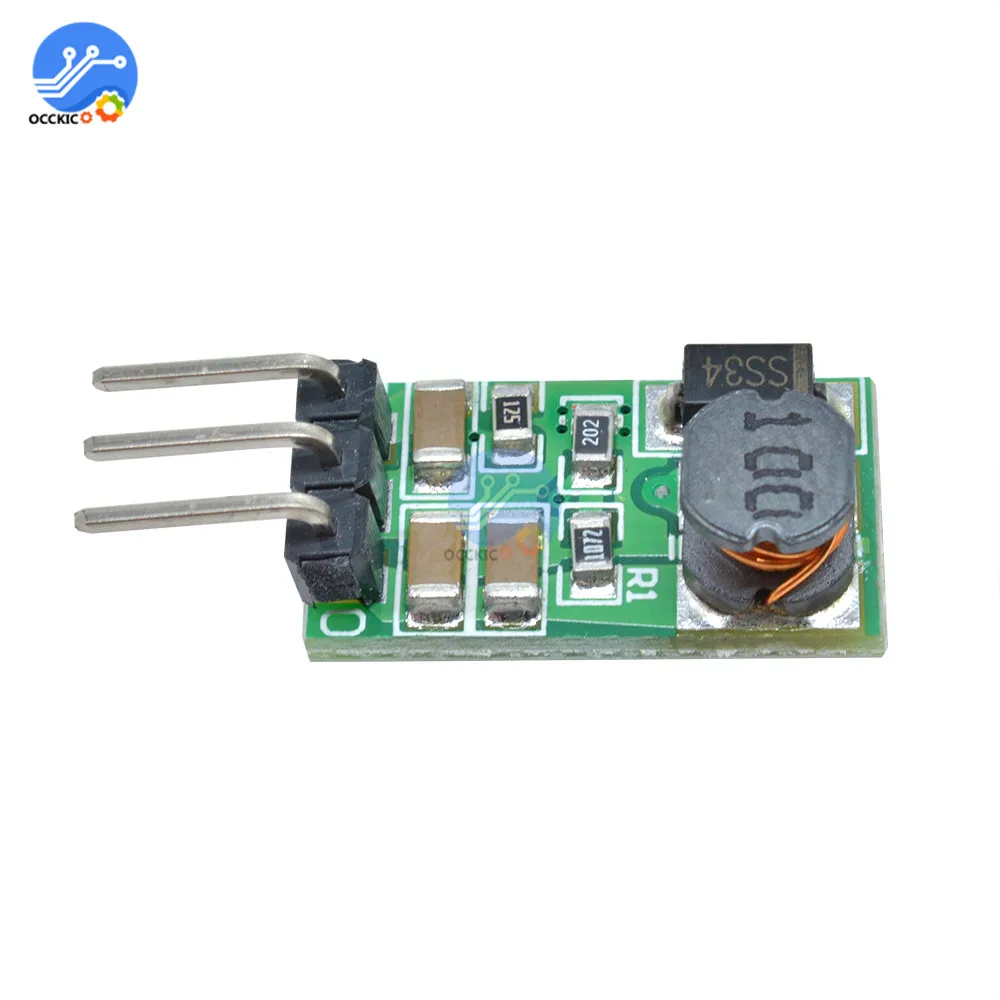 

DC 6.5-40V 1A to 3.3V 5V DC-DC Step-Down Buck Converter Battery Charger Accessory for Arduino BMS Power Module