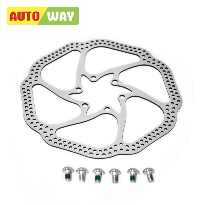 

Autoway 2PCS Bicycle Disc brake rotor disc for avid BB5 BB7 G2 G3 diameter AVID HS1 160mm 180MM 082443