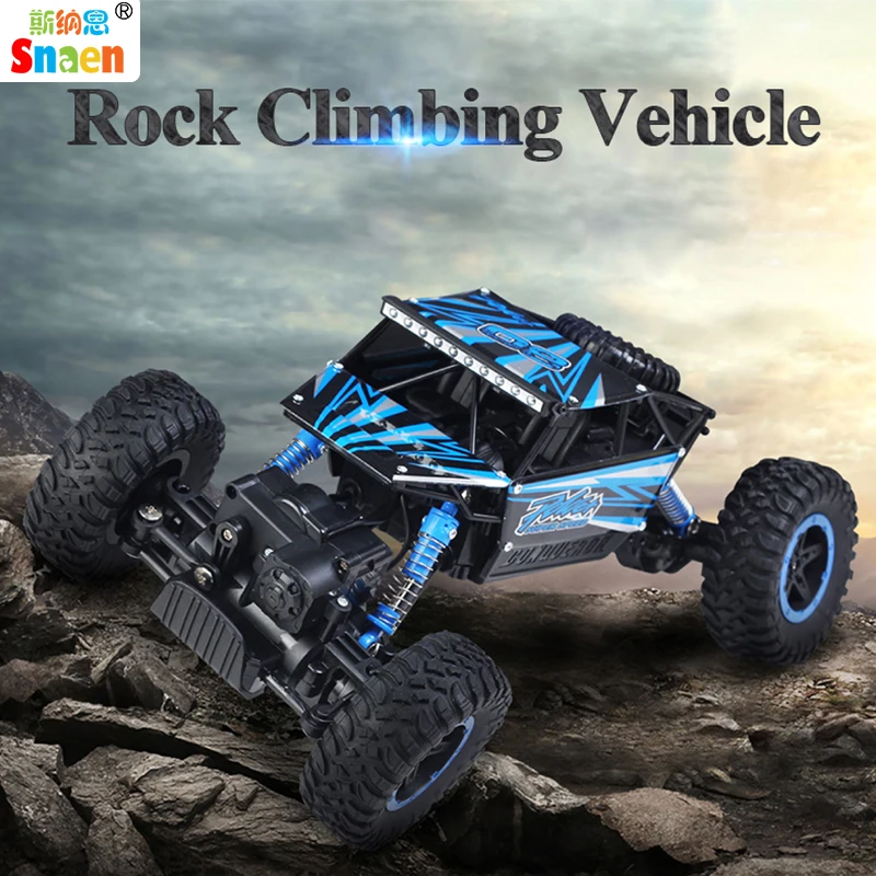 

Snaen Remote Control Car 4WD Off Road RC Cars 1/18 Scale Monster Truck Crawler Vehicle 2.4Ghz High Speed Toys for Boys and Girls