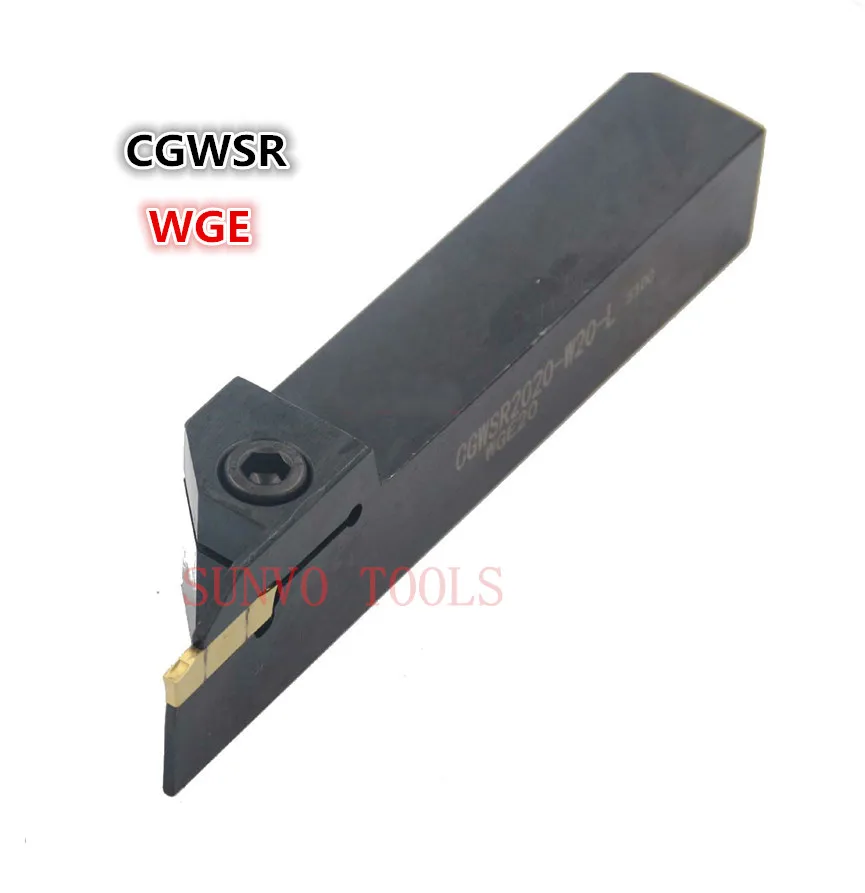 Online Cgwsr 1616 2020 2525 w20 w30 w40 w50 l CNC ranurado externo girando ranurado Porta herramientas para Tornos máquina wge20 wge40 wge30