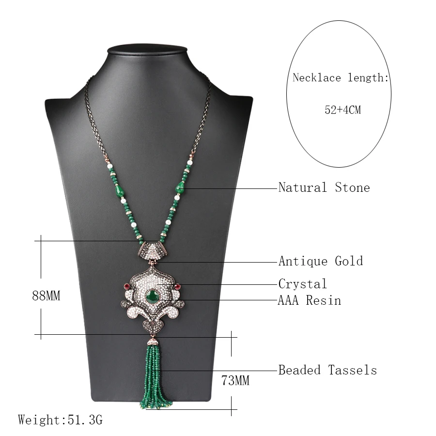 2-Kinel-2018-New-Arrivals-Austrian-Crystal-Nigerian-Wedding-Tassel-Necklace-For-Women-Handmade-African-Beads-Jewelry