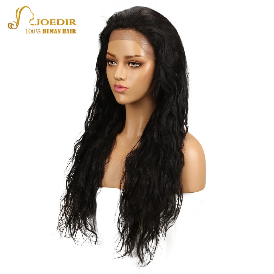 Joedir Brazilian Body Wave Virgin Hair Wigs Lace Frontal Human Hair Wigs For Black Women With Baby Hair 13*4 Swiss Lace
