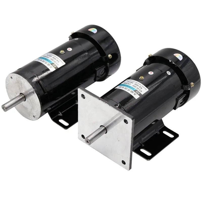 500W DC Permanent Motor, 220V Adjustable Speed Motor, High Speed High Torque Motor, CW