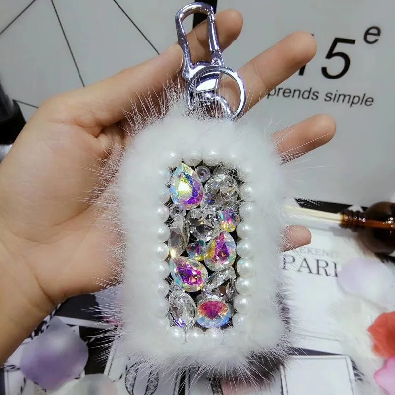 Leather-Car-Key-Case-For-Car-Fashion-Mink-Fur-Auto-Key-Storage-Bag-Holder-Cover-Gifts-0