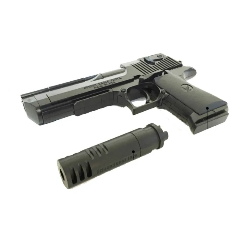 777A M1911 пистолет пустынный Орел воздушный мягкий Ak47 Снайпер M4a1 детские игрушки 45 шт Строительный блок игрушечный пистолет