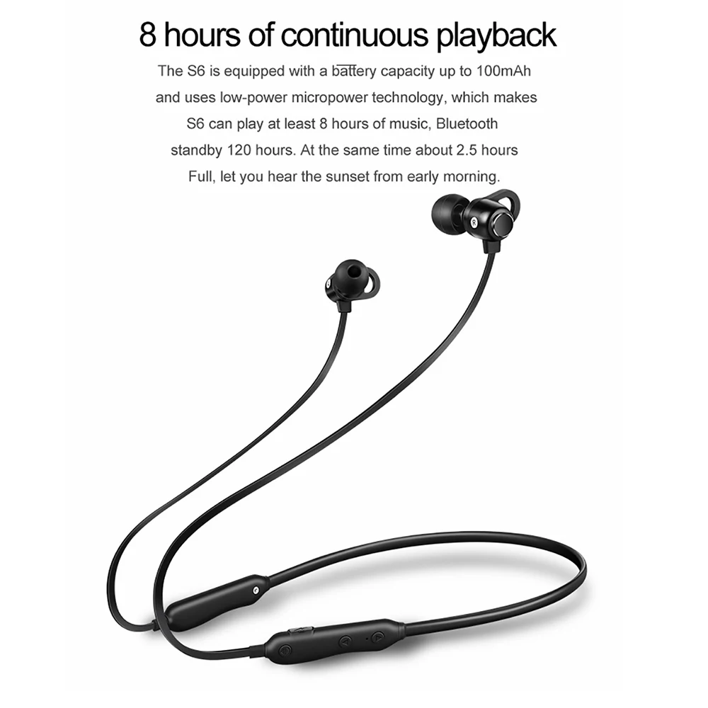 Sport Bluetooth Headset Metal Magnetic 12 Sport Bluetooth Headset Metal Magnetic 8