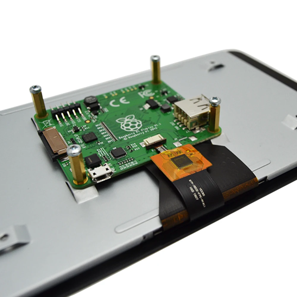 Официальный 7 дюймов Сенсорный экран для Raspberry Pi 3 Model B ...