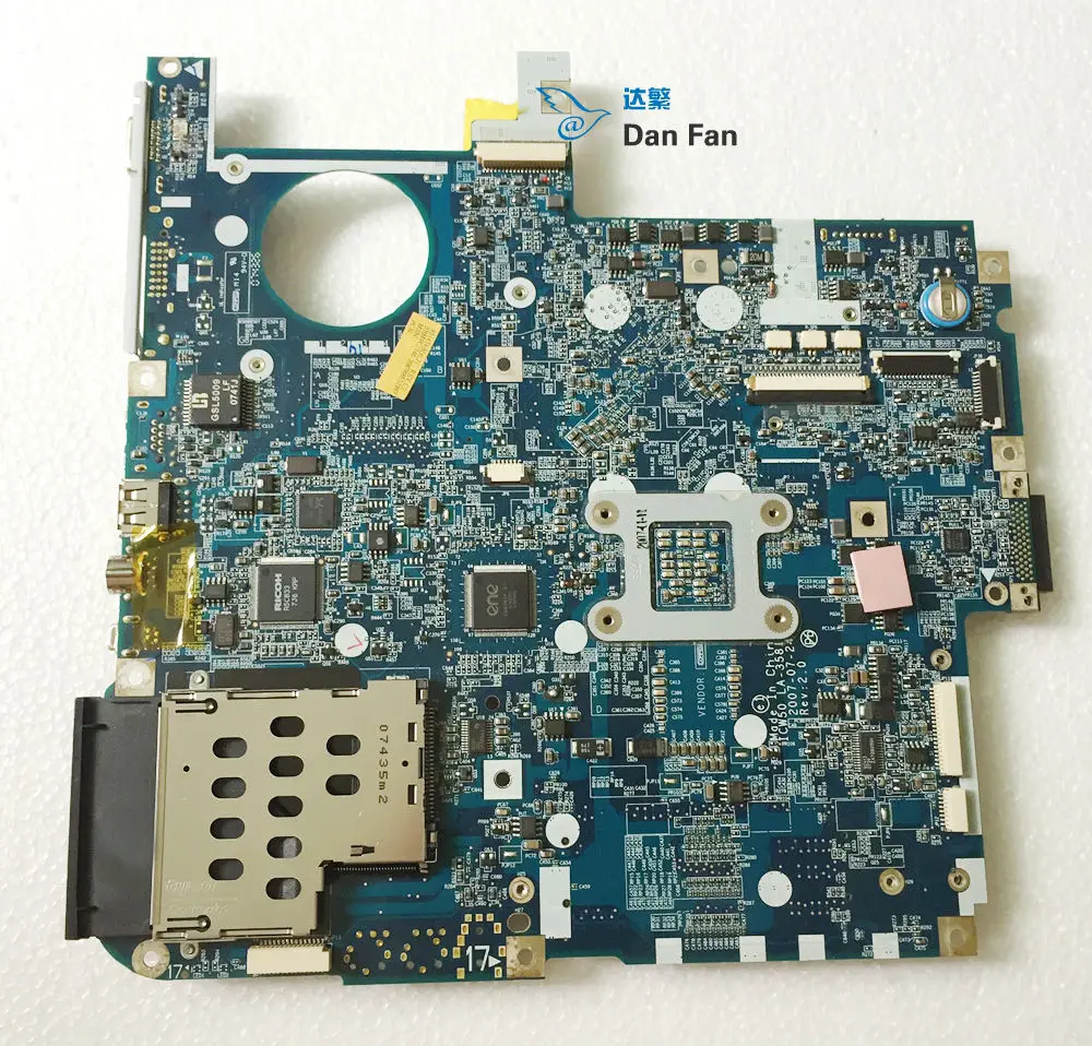 LA 3581P для ACER Aspire 5520 7520 материнская плата ноутбука ICW50 MBAJ702003 100% протестированная