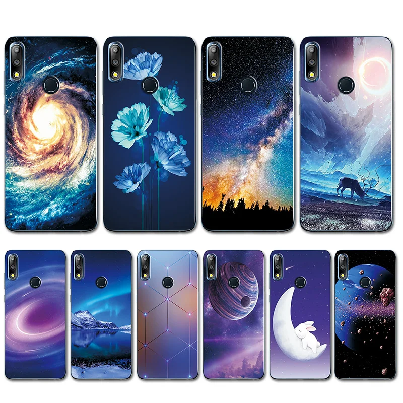 

For ASUS Zenfone Max Pro M2 ZB631KL 6.3" Phone Case For Zenfone ZB631KL Brilliant Fantasy Sky Dream Cover ZB 631KL Silicone Case