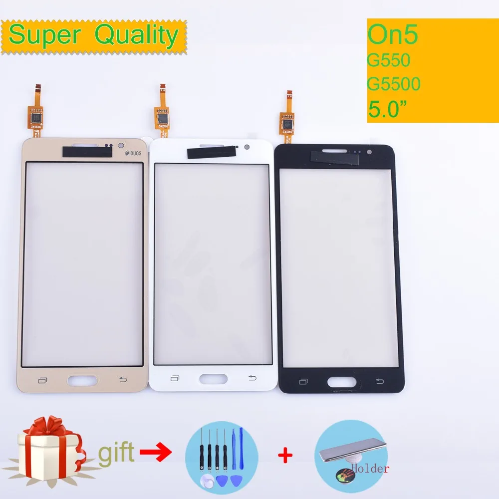 Сенсорная панель для Samsung Galaxy On5 G5500 G550 G550FY G550T сенсорный экран с дигитайзером