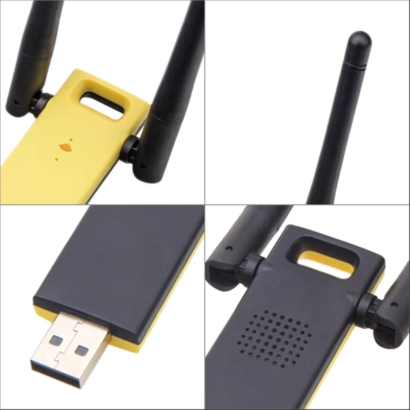 AC1200Mbps Двухдиапазонная беспроводная сетевая карта USB 3,0 Ультра-быстрая беспроводная сетевая карта