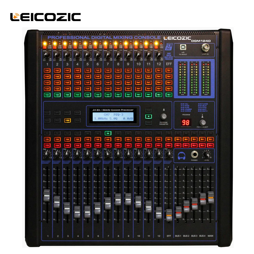 Buy Leicozic 12 channel professional digital mixer