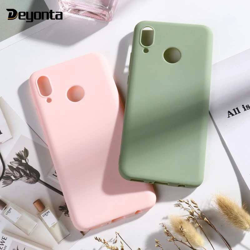 

Deyonta Color Matte Phone Cases For Huawei Nova 3 Case Silicone Soft TPU Back Cover For Huawei Nova3 Case Coque Funda Capa