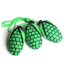 Новая мода мультфильм большой Клубника Эко хозяйственная дорожная сумка складные многоразовые для бакалейный продуктов нейлоновая сумка Эко сумки сумка для покупок 10 шт