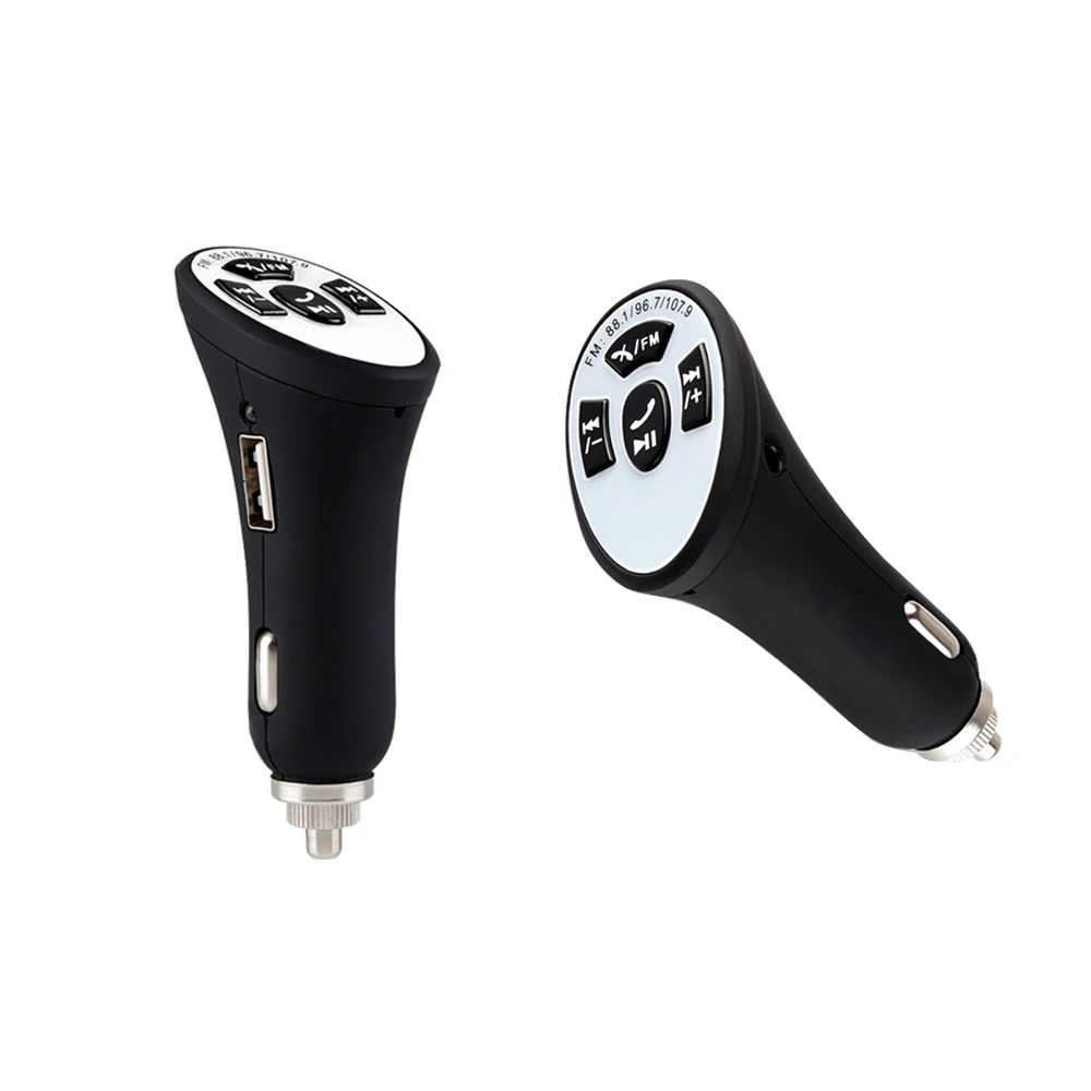 Car Bluetooth Kit Receiver & FM Transmitter With Hand-free Calling Charger AUX Output For Sound System | Автомобили и