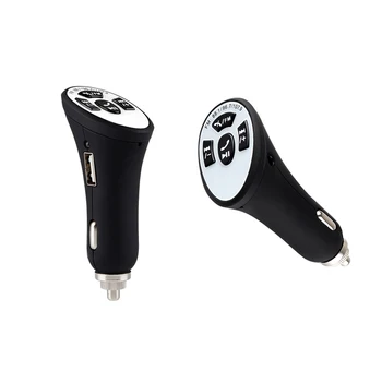 

Car Bluetooth Kit Bluetooth Receiver & FM Transmitter With Hand-free Calling Car Charger AUX Output for Car Sound System