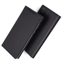 Чехол для Sony Experia Z5 L1 L2 XA XA1 Plus XA2 Ultra XZ XZ1 2 Compact Premium XA3 Xperia 5 8 20 XZ5, кожаный чехол