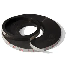 Envío Gratis 2 Metros autoadhesivas Banda Magnética Flexible 3 M Cinta Imán de Goma width12.7mm espesor 1.5mm