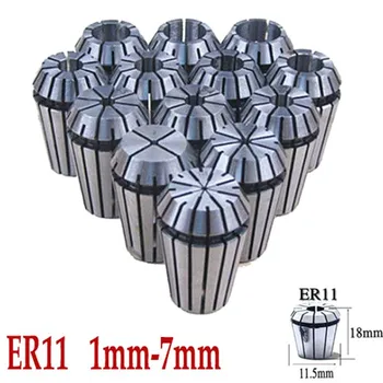 

13Pcs ER11 Spring Collet Set For CNC Engraving Machine & Milling Lathe Tool T0.05