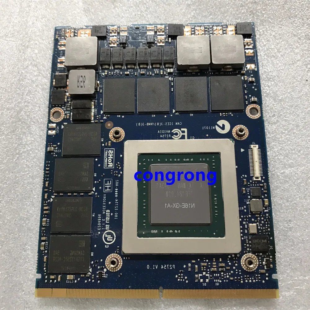 

GTX980M GTX 980M Graphics GPU Card N16E-GX-A1 8GB GDDR5 For Alienware Clevo GTX980 Video Card GPU Replacement