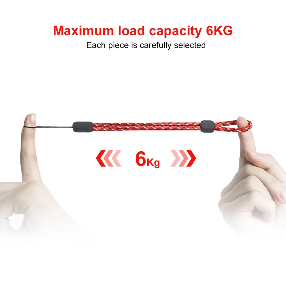 Ahowie 100PCS Adjustable Hand Wrist Strap Hand Lanyard For IPhone CellPhone Camera GoPro Keys USB Flash Driver Electronic Device