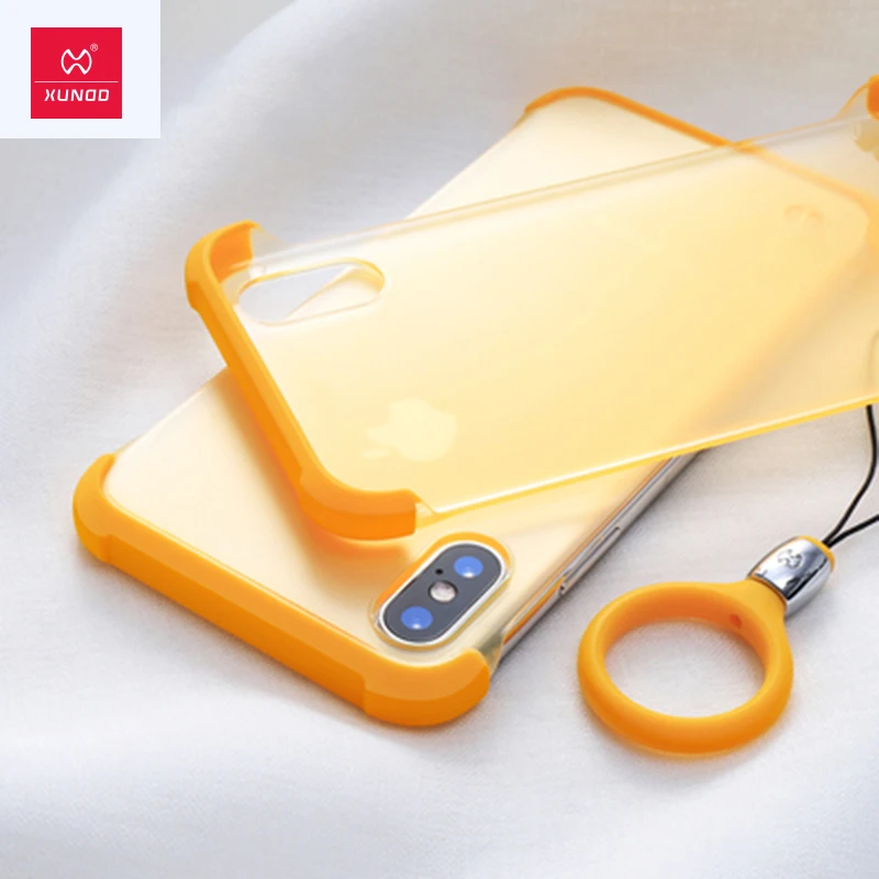 Чехол XUNDD для iPhone XS Max с воздушной подушкой бампер четырьмя углами и защитой от
