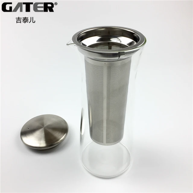 Best Offers New Reusable Stainless Steel Coffee Filter Tea Basket 1000ml Heat Resistant Glass Coffee Maker Espresso V60 Server Coffee Pot Best Offers New Reusable Stainless Steel Coffee Filter Tea Basket 1000ml Heat Resistant Glass Coffee Maker Espresso V60 Server Coffee Pot
