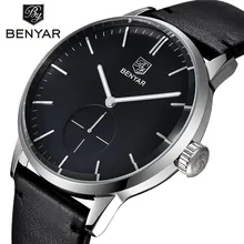 Fashion Quartz Watches Men Top Brand Luxury Men s Business Watch Casual Simple Leather Dress Watches
