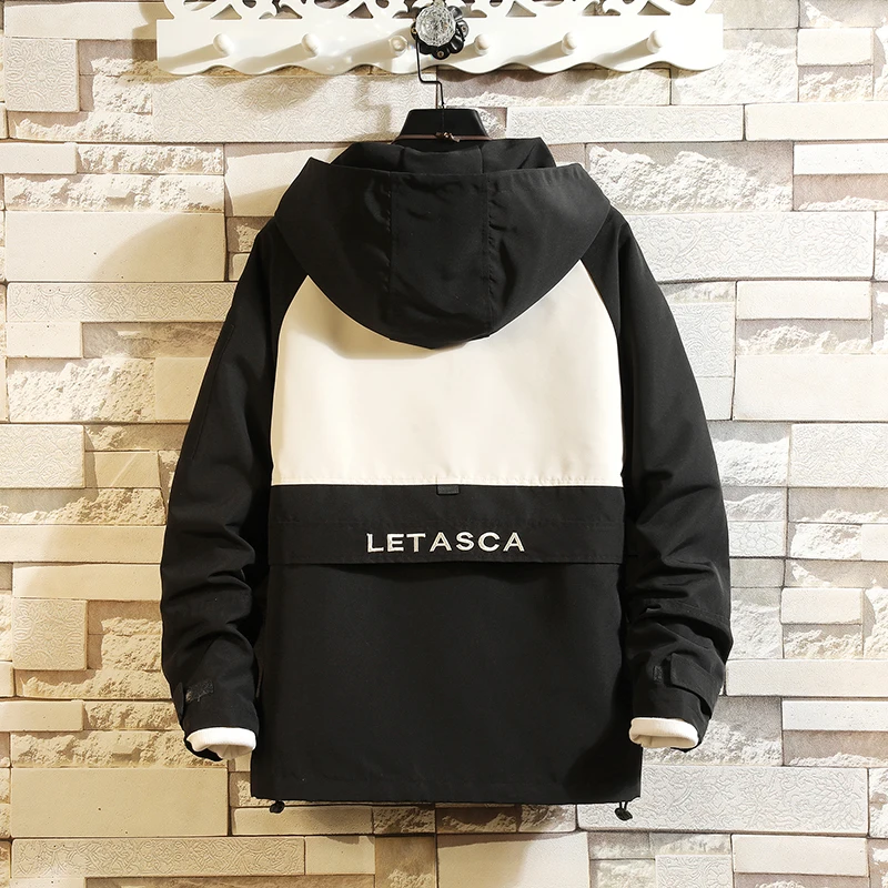 FUODRAO Japan Style Hooded Windbreaker Hip Hop Bomber Jacket Men Streetwear Harajuku Jacket Coats Men Jaqueta Masculina J122 FUODRAO Japan Style Hooded Windbreaker Hip Hop Bomber Jacket Men Streetwear Harajuku Jacket Coats Men Jaqueta Masculina J122