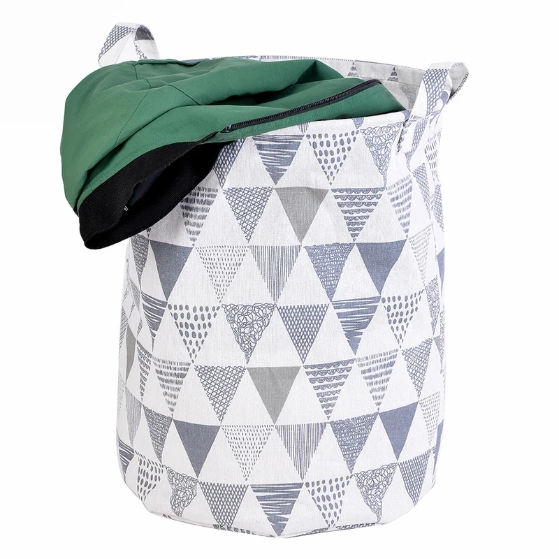 

Urijk Durable Kids Toy Storage Basket Foldable Dirty Clothes Basket Organizer printed Waterproof Toy Storage Large Capacity