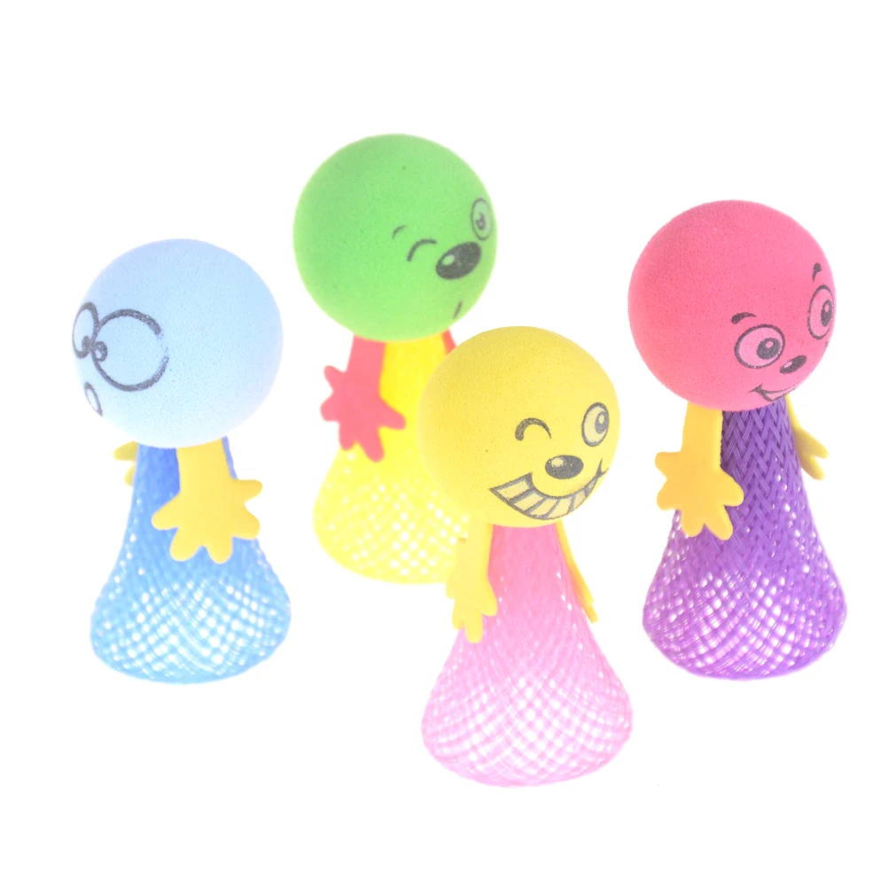 

6.5cm 2Pcs Creative Jump Doll Bounce Elf Fly Children Kids Baby Learning Educational Toy Gift