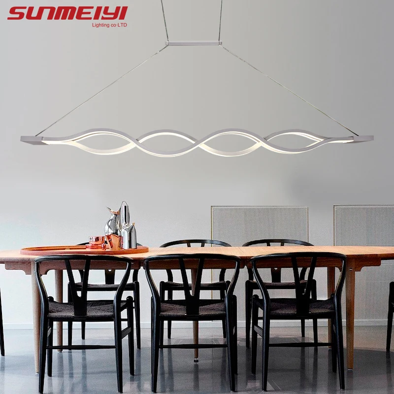  Novelty led Pendant Light for Kitchen Dining Room White Pendant Lamp for Coffee House Bedroom Suspe - 32809550063