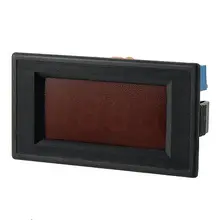 DC 0-200mA 3 1/2 Display Digital LED Vermelho Ampere Painel Amperímetro