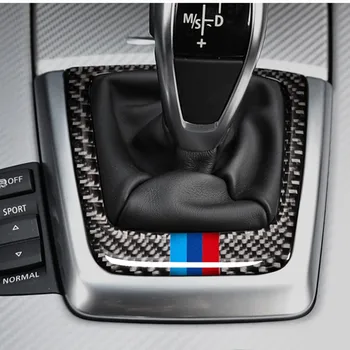 

Car Interior Gear Shift Panel Frame Cover Trim Protection Decal Stickers Carbon Fiber Auto Accessories For BMW Z4 E89 2009-2015